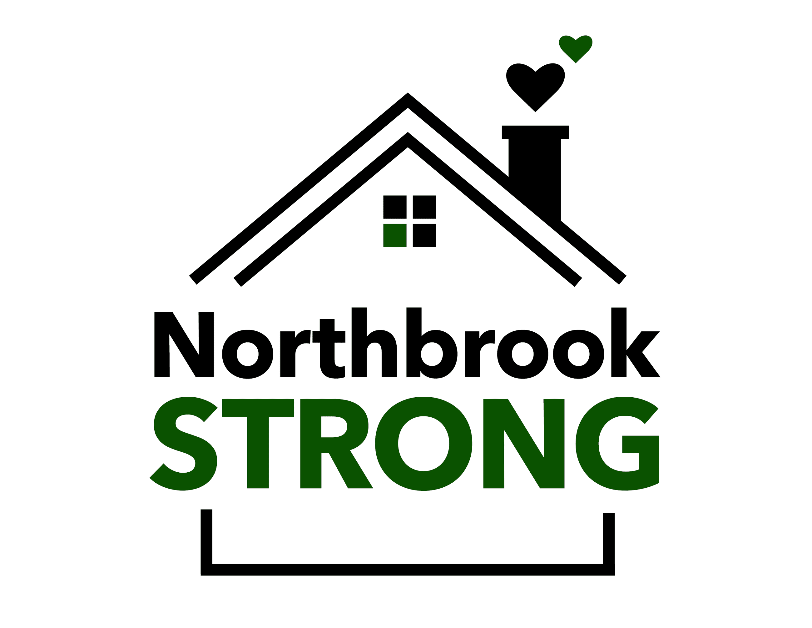 Northbrook Strong Window Sign V1