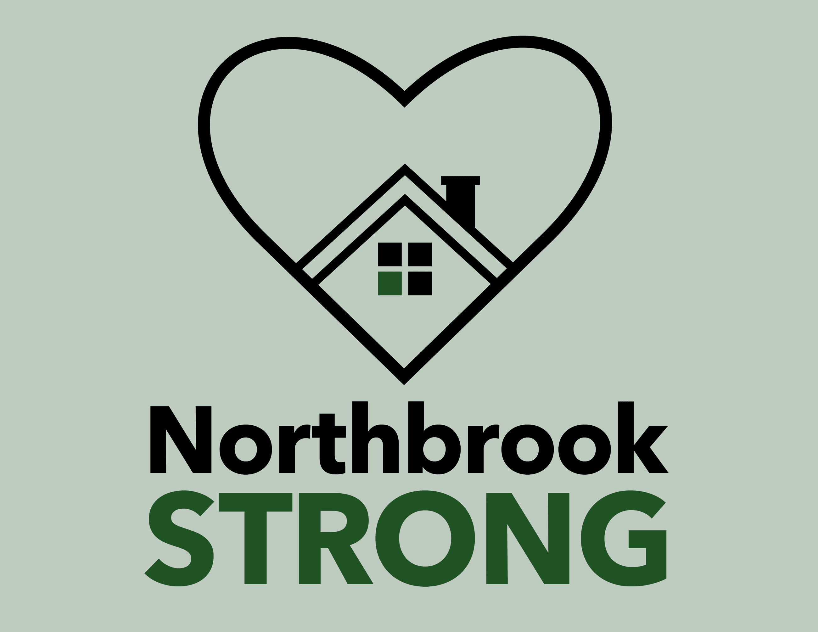 Northbrook Strong Window Sign V2