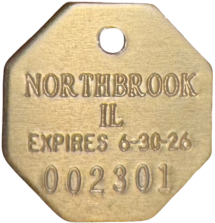 Northbrook Pet Tag